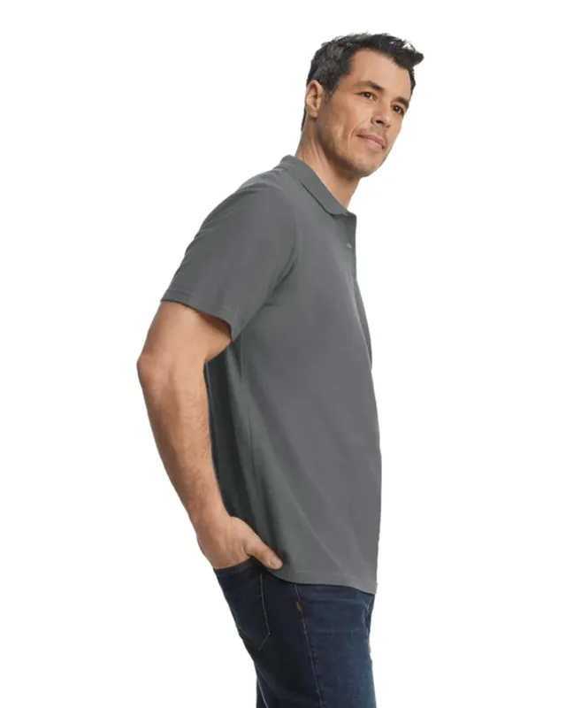 Gildan Men's Softstyle Double Pique Polo — view 15
