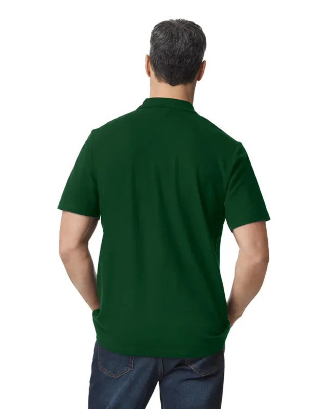 Gildan Men's Softstyle Double Pique Polo — view 16