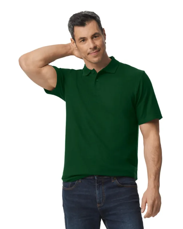 Gildan Men's Softstyle Double Pique Polo — view 17