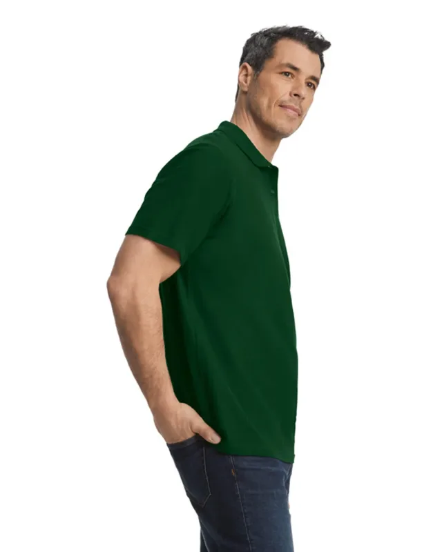 Gildan Men's Softstyle Double Pique Polo — view 18