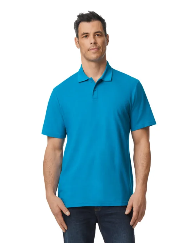 Gildan Men's Softstyle Double Pique Polo — view 20