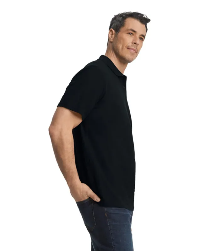 Gildan Men's Softstyle Double Pique Polo — view 24