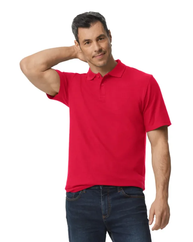 Gildan Men's Softstyle Double Pique Polo — view 26