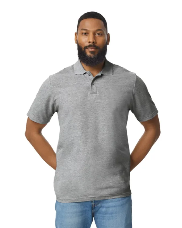 Gildan Men's Softstyle Double Pique Polo — view 38