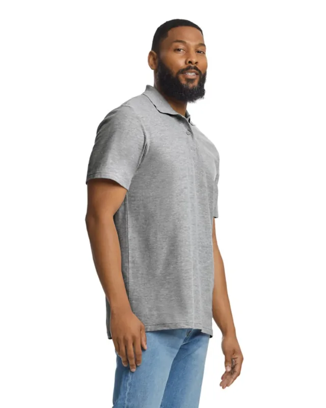 Gildan Men's Softstyle Double Pique Polo — view 39