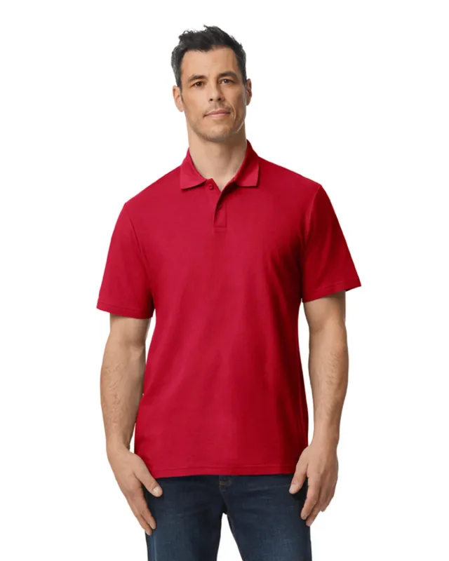 Gildan Men's Softstyle Double Pique Polo — view 5