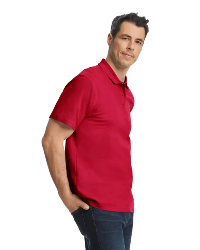 Gildan Men's Softstyle Double Pique Polo — view 6