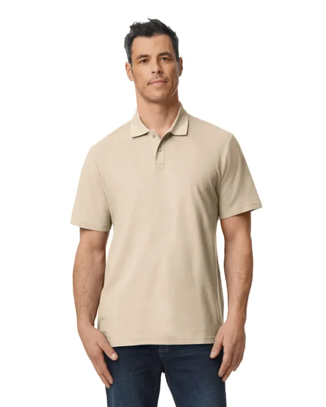 Gildan Men's Softstyle Double Pique Polo — view 8