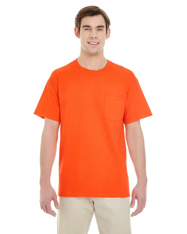 Gildan Unisex Heavy Cotton Pocket T-Shirt — view 25