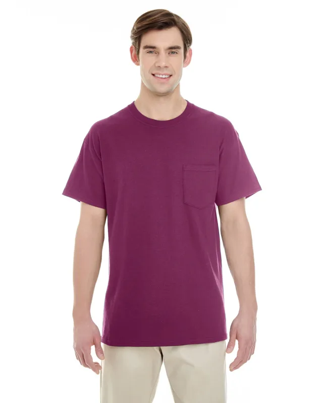 Gildan Unisex Heavy Cotton Pocket T-Shirt — view 28