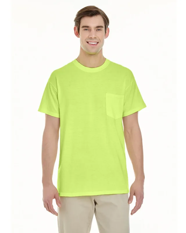 Gildan Unisex Heavy Cotton Pocket T-Shirt — view 4