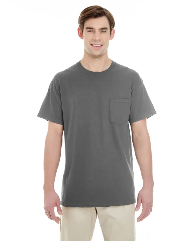 Gildan Unisex Heavy Cotton Pocket T-Shirt — view 7