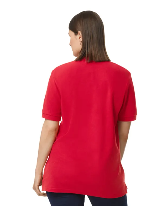 Gildan Unisex Midweight Double Pique Polo — view 12