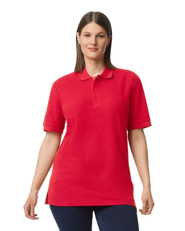 Gildan Unisex Midweight Double Pique Polo — view 13