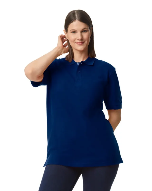 Gildan Unisex Midweight Double Pique Polo — view 19