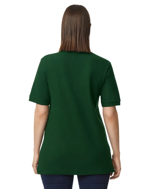Gildan Unisex Midweight Double Pique Polo — view 6
