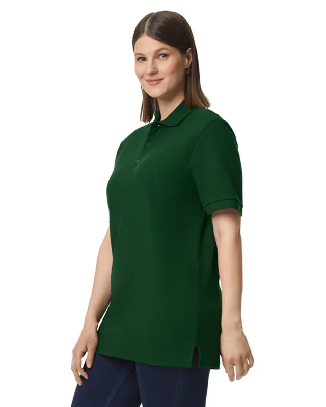 Gildan Unisex Midweight Double Pique Polo — view 8