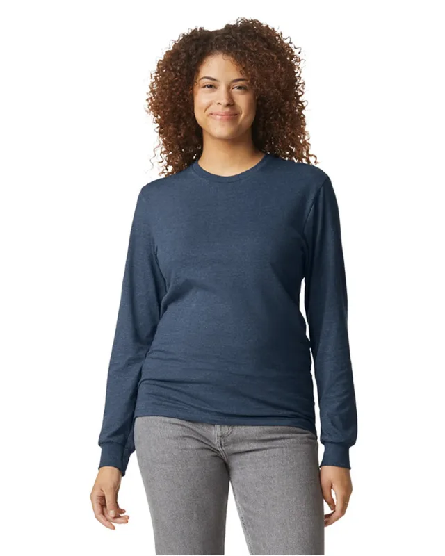 Gildan Unisex Softstyle CVC Long Sleeve T-Shirt — view 11