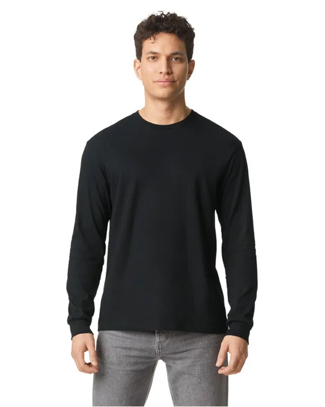 Gildan Unisex Softstyle CVC Long Sleeve T-Shirt — view 14