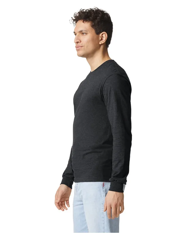 Gildan Unisex Softstyle CVC Long Sleeve T-Shirt — view 18