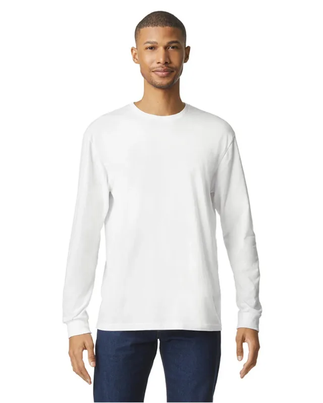 Gildan Unisex Softstyle CVC Long Sleeve T-Shirt — view 2