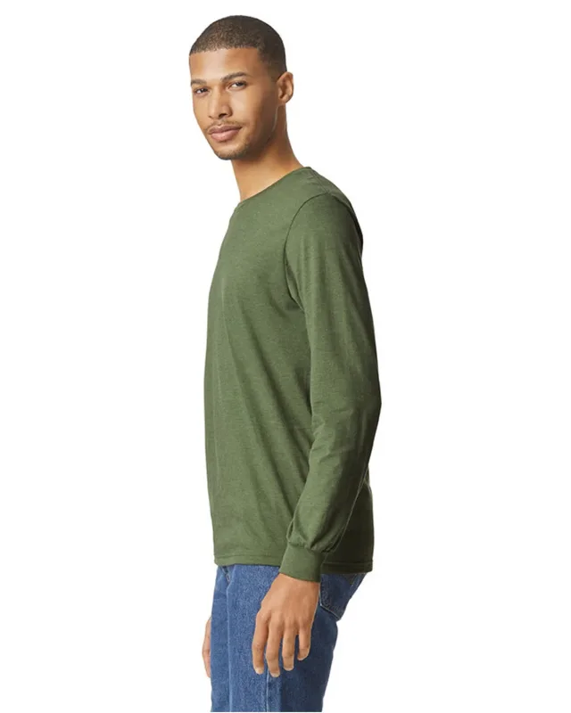 Gildan Unisex Softstyle CVC Long Sleeve T-Shirt — view 6