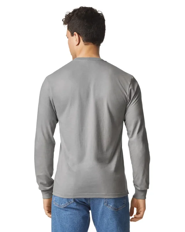 Gildan Unisex Softstyle CVC Long Sleeve T-Shirt — view 7