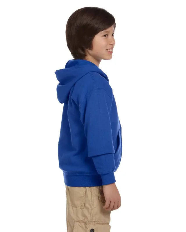 Gildan Youth Heavy Blend Full-Zip Hooded Sweatshirt — view 24