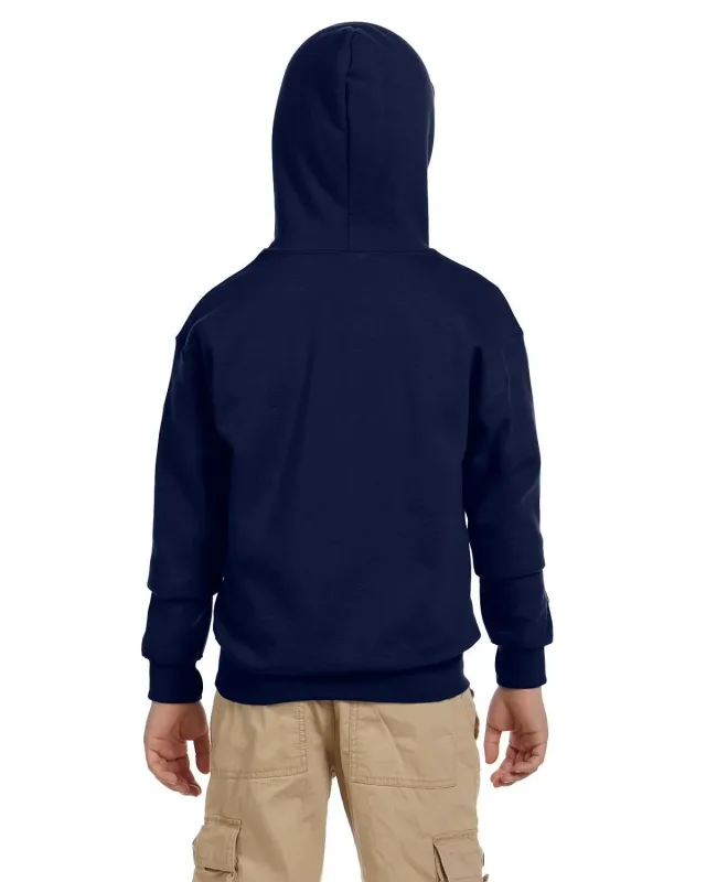 Gildan Youth Heavy Blend Full-Zip Hooded Sweatshirt — view 25