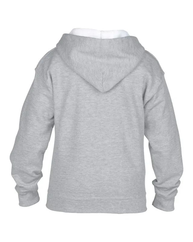 Gildan Youth Heavy Blend Full-Zip Hooded Sweatshirt — view 34