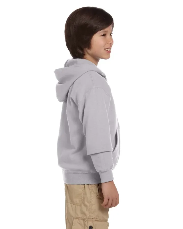 Gildan Youth Heavy Blend Full-Zip Hooded Sweatshirt — view 40