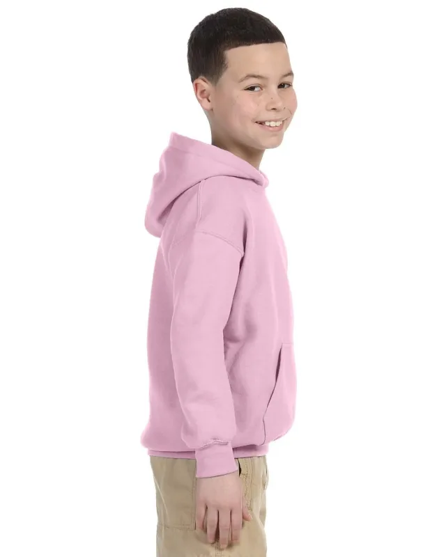 Gildan Youth Heavy Blend Hooded Sweatshirt — view 12