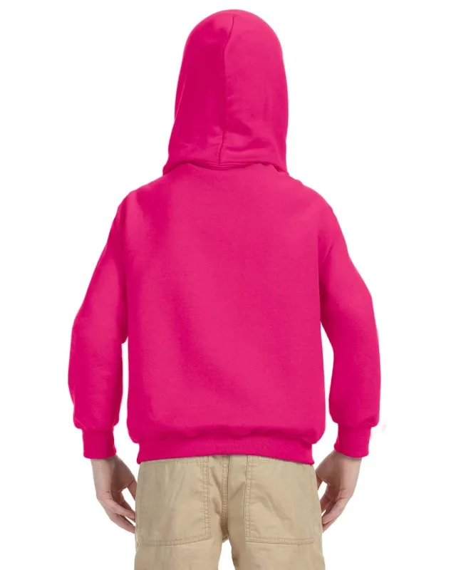 Gildan Youth Heavy Blend Hooded Sweatshirt — view 13