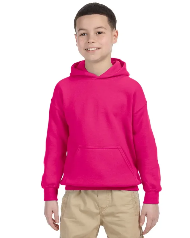 Gildan Youth Heavy Blend Hooded Sweatshirt — view 14
