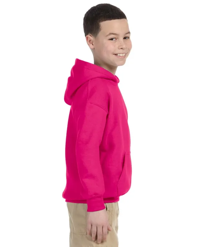 Gildan Youth Heavy Blend Hooded Sweatshirt — view 18