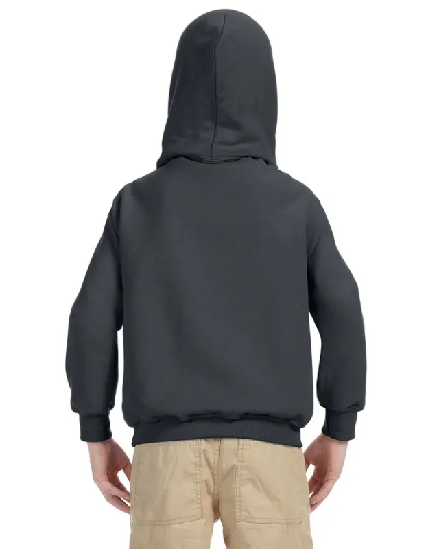 Gildan Youth Heavy Blend Hooded Sweatshirt — view 19