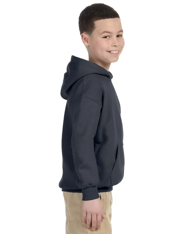 Gildan Youth Heavy Blend Hooded Sweatshirt — view 24