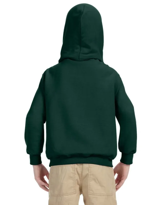 Gildan Youth Heavy Blend Hooded Sweatshirt — view 25