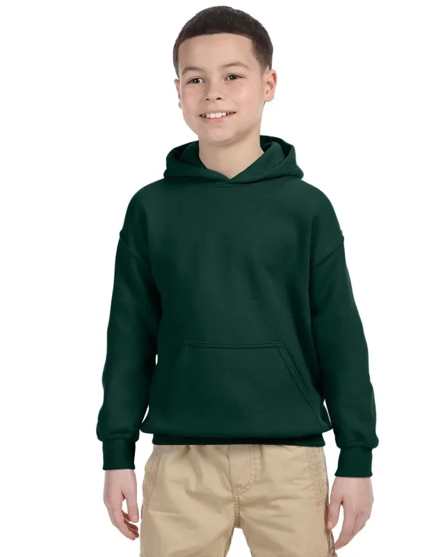 Gildan Youth Heavy Blend Hooded Sweatshirt — view 26