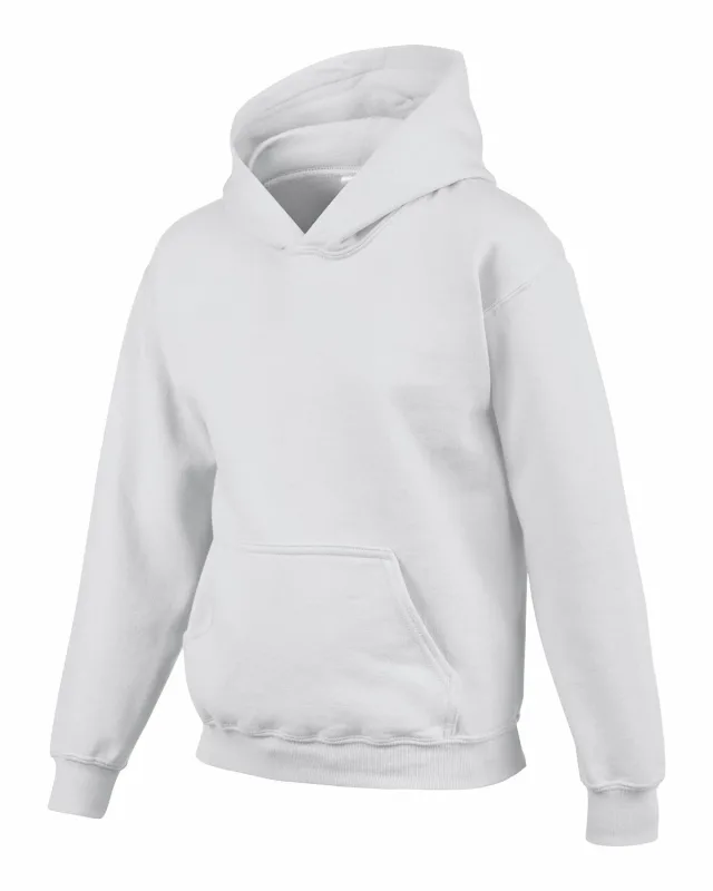 Gildan Youth Heavy Blend Hooded Sweatshirt — view 4