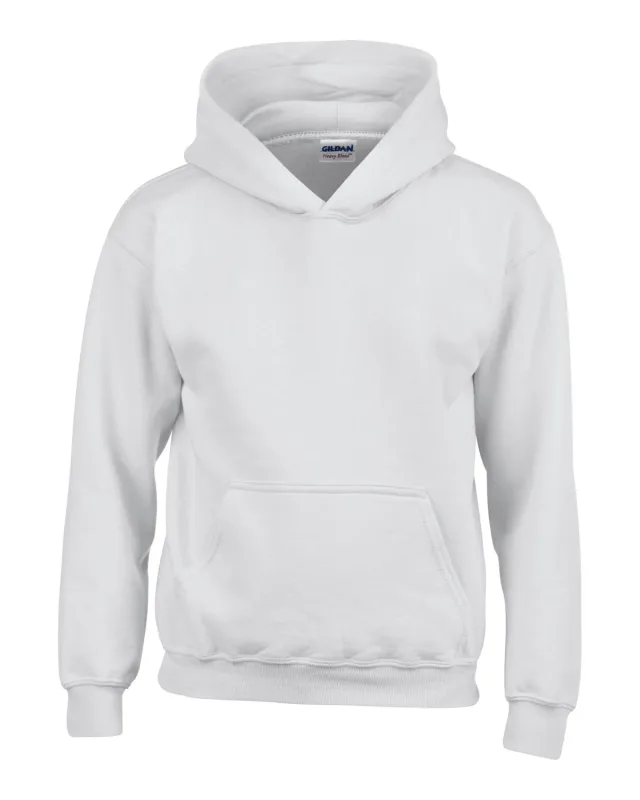 Gildan Youth Heavy Blend Hooded Sweatshirt — view 5