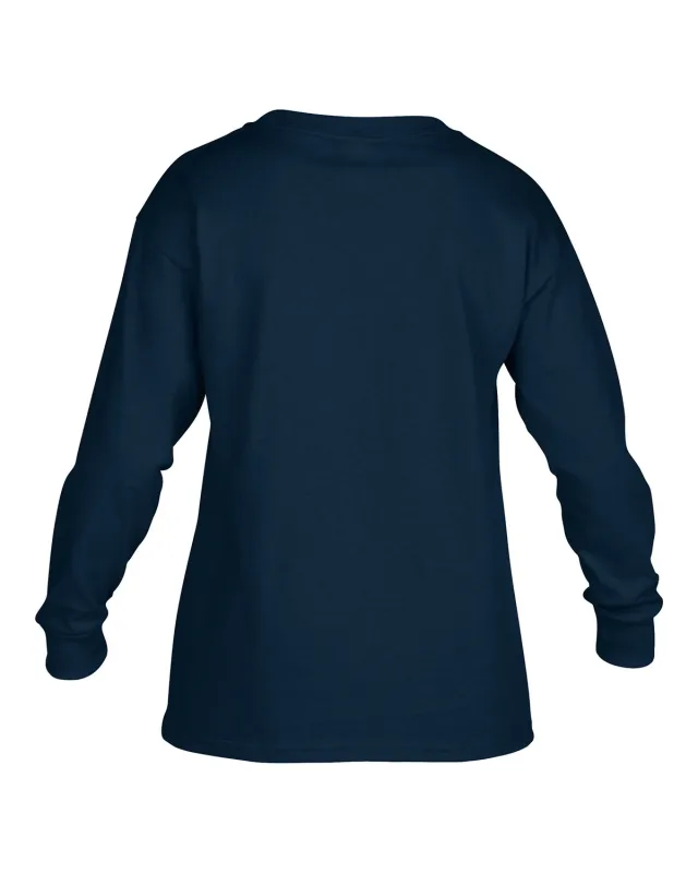 Gildan Youth Heavy Cotton Long-Sleeve T-Shirt — view 33