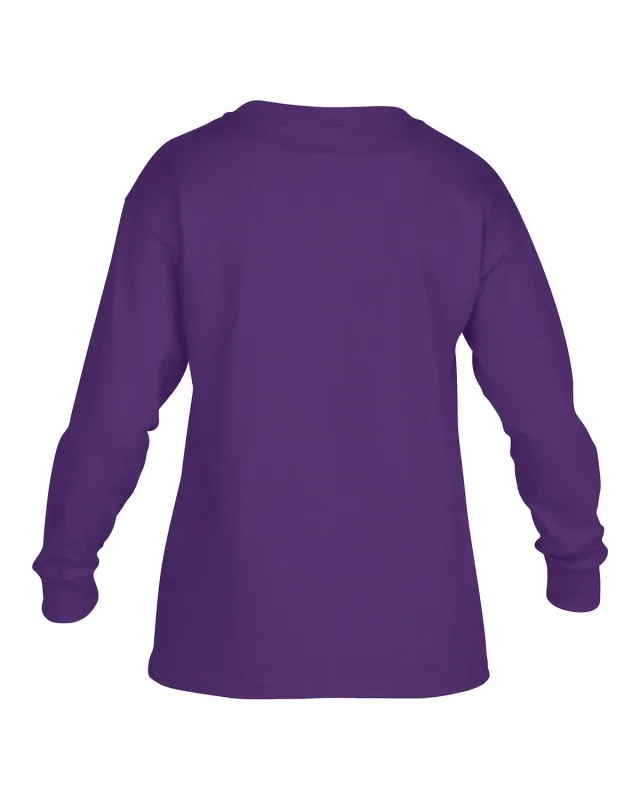Gildan Youth Heavy Cotton Long-Sleeve T-Shirt — view 43