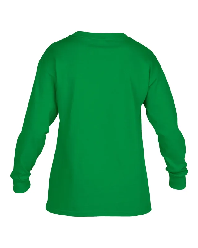 Gildan Youth Heavy Cotton Long-Sleeve T-Shirt — view 53