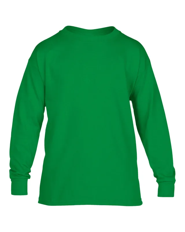 Gildan Youth Heavy Cotton Long-Sleeve T-Shirt — view 54