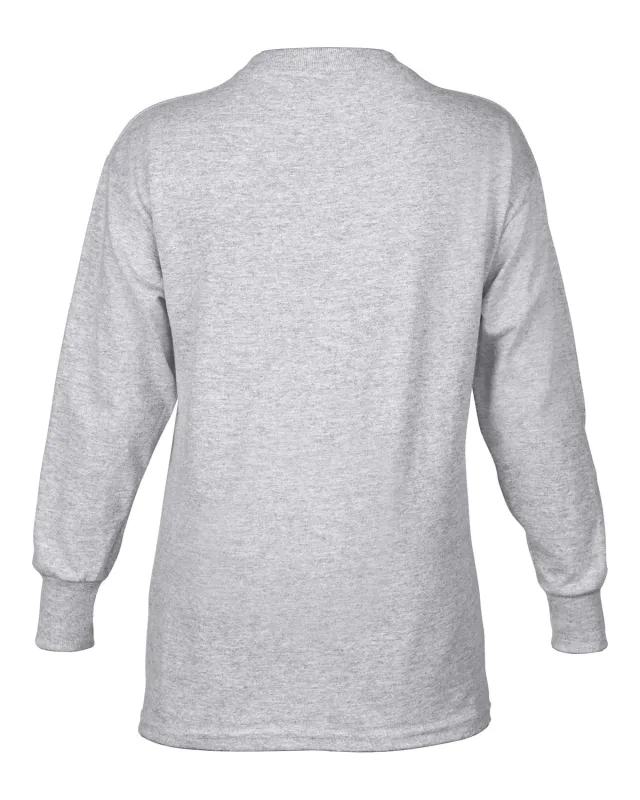 Gildan Youth Heavy Cotton Long-Sleeve T-Shirt — view 58