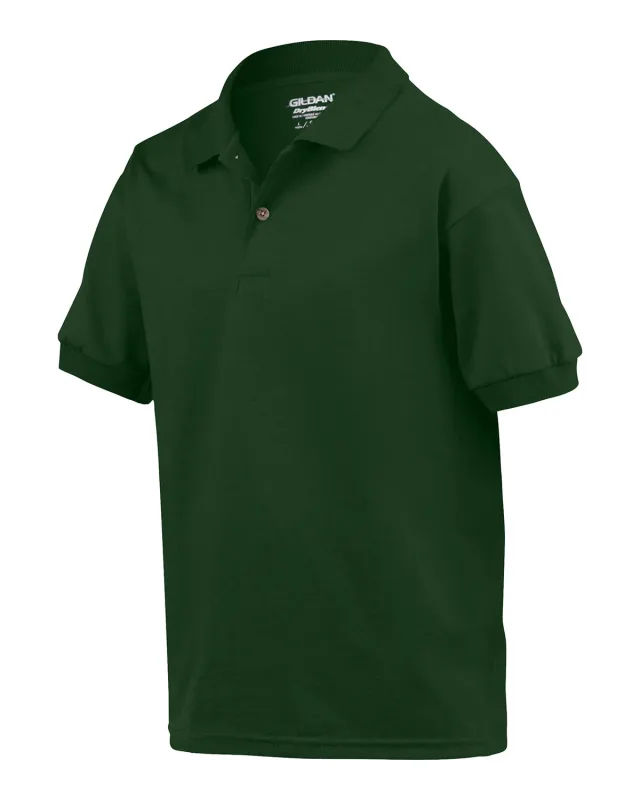 Gildan Youth Jersey Polo — view 10