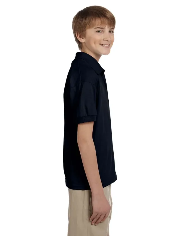 Gildan Youth Jersey Polo — view 21