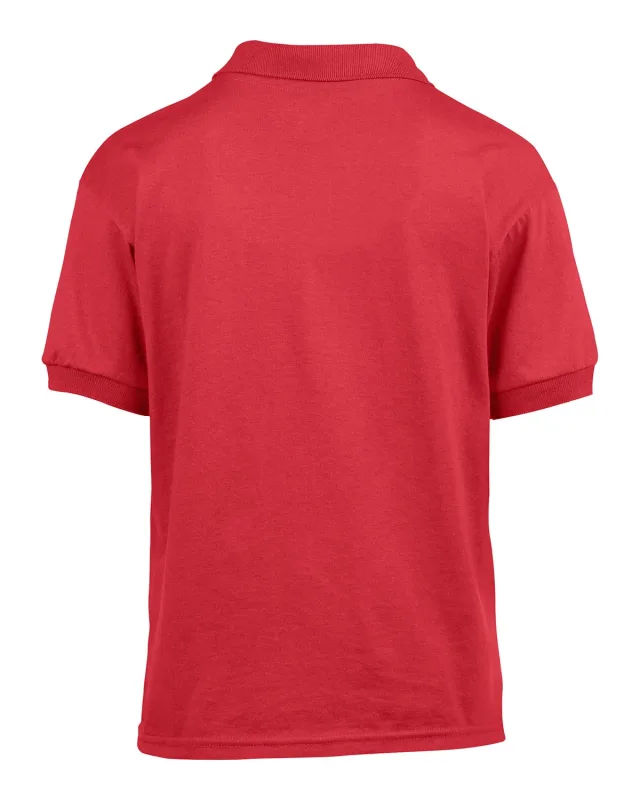 Gildan Youth Jersey Polo — view 24
