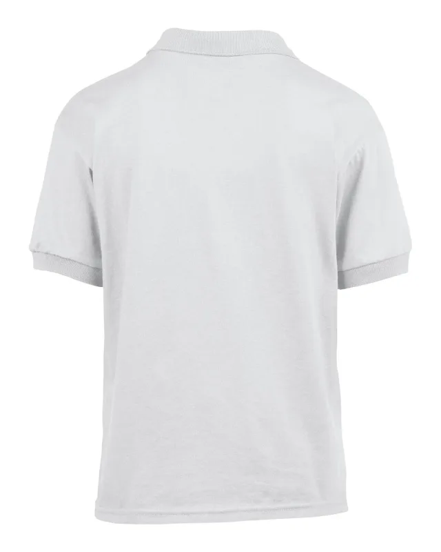 Gildan Youth Jersey Polo — view 3